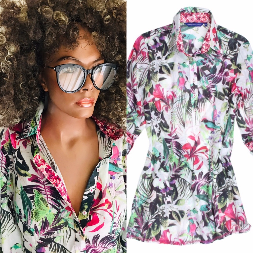 GEORG ROTH Los Angeles LANA Tunic TOP New SMALL